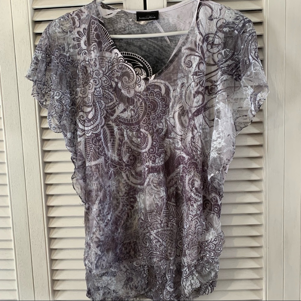 Brittany Black Ladies Top